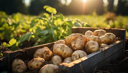 Recogida de patatas
